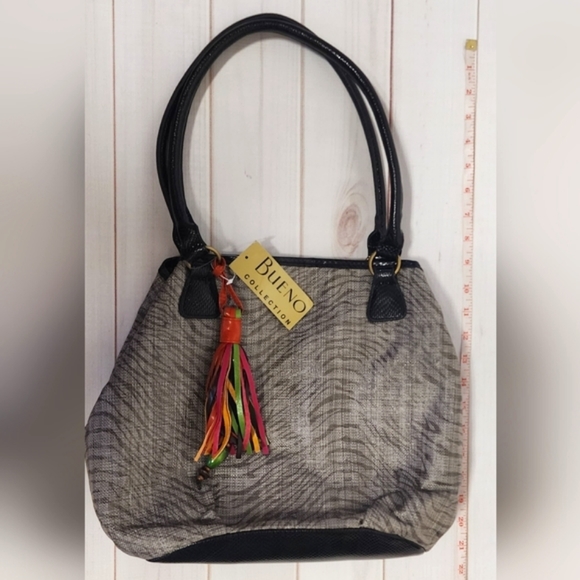 NWT Bueno Zebra Handbag - Picture 7 of 10